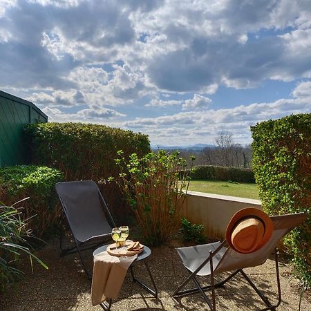 Apartmán T1 Bis Avec Piscine Vue Golf Et Montagnes Arcangues Exteriér fotografie
